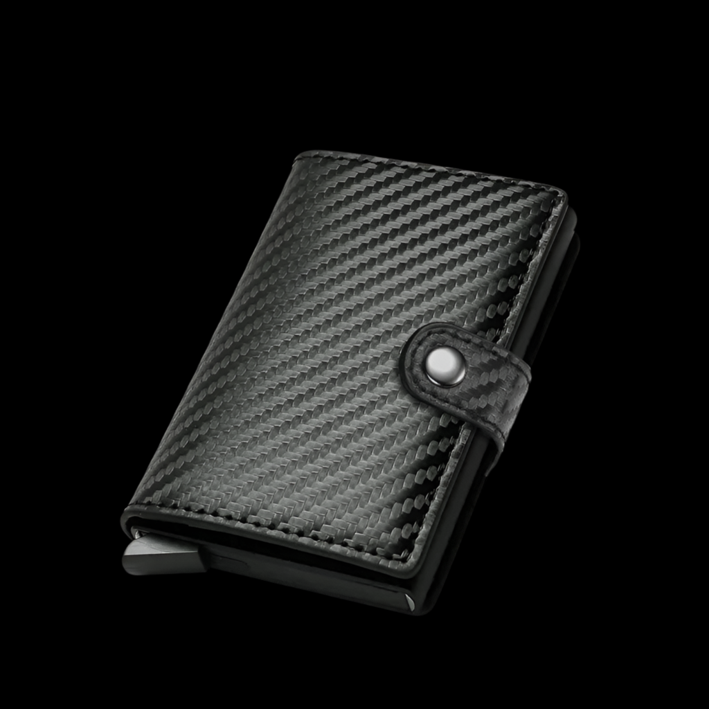 Noir&Blanc Prestige Carbone – RFID-Protected Card Holder