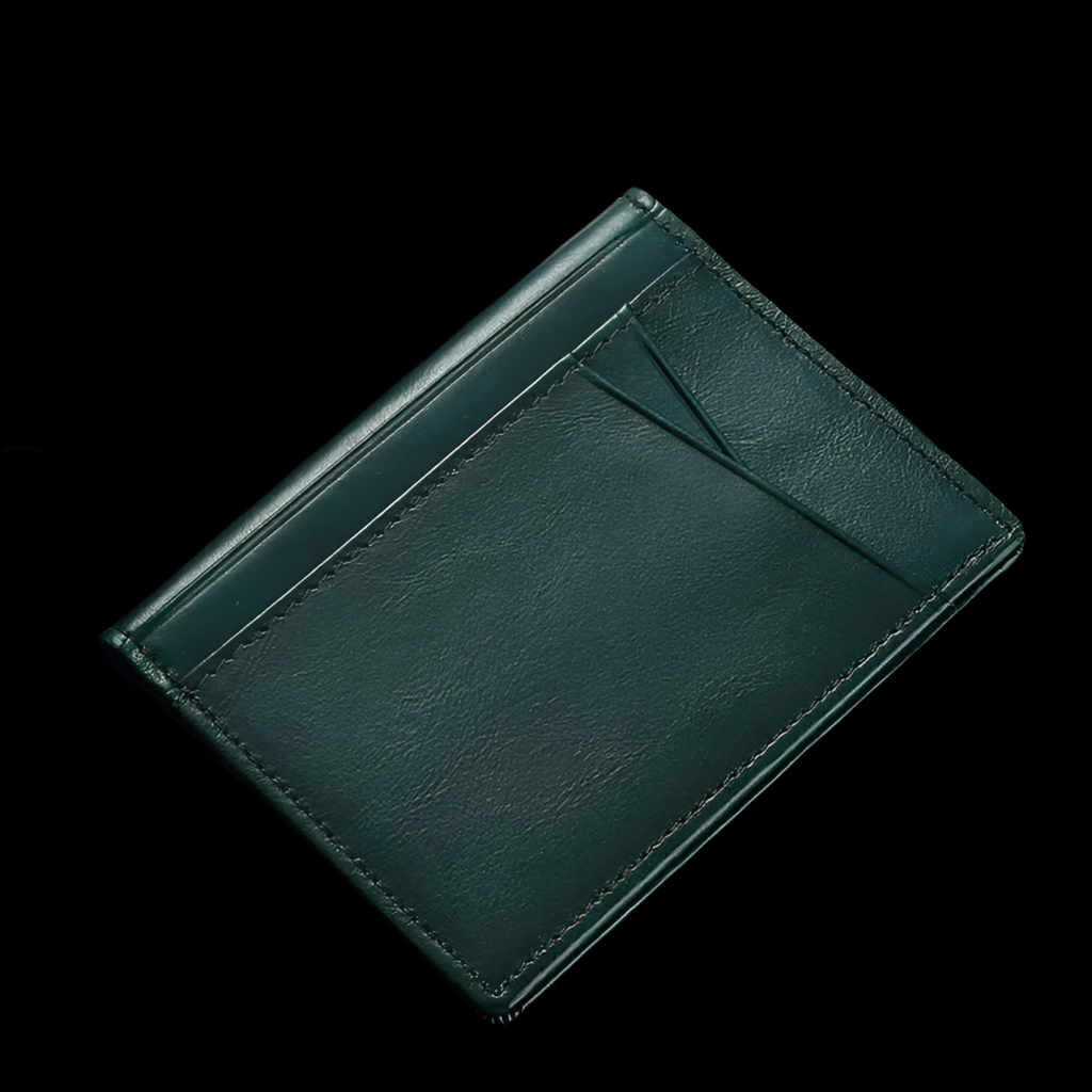 Noir&Blanc Souverain Compact – Minimalist Card Holder